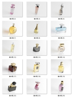 25个 香水瓶- vrayC4D模型免费下载