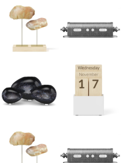 4套 岩石-桌面 摆件 日历