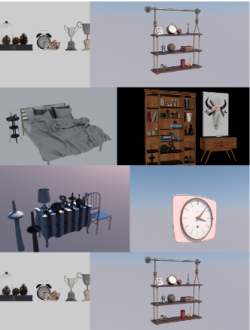 6个 家居 柜子 室内用品